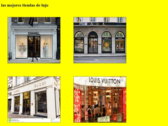 moda/lujo screenshot