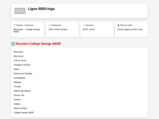 lignes-s3 screenshot