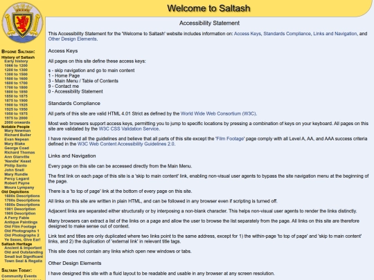 saltash/webaccess screenshot
