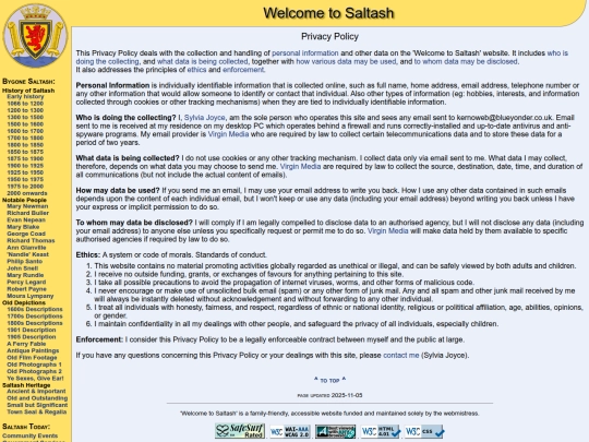 saltash/webprivacy screenshot