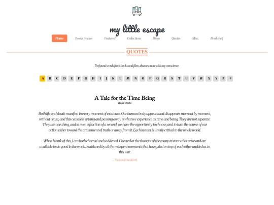 version 2.0/morequotes screenshot
