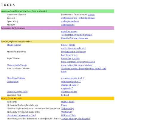 tools screenshot