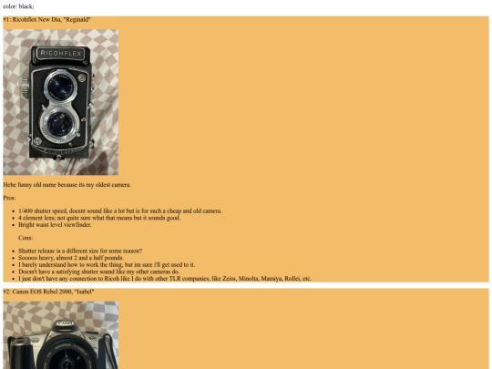 mycameras screenshot