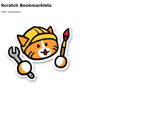 bookmarklets screenshot