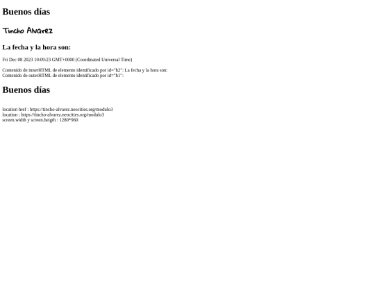 modulo3 screenshot
