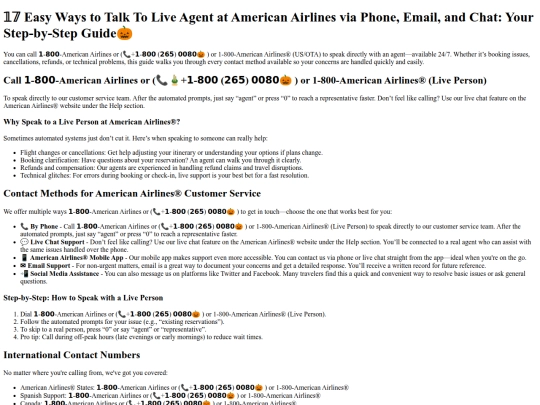 easy-ways-to-talk-to-live-agent-at-american-airlines-via-phone-email-and-chat-your-step-by-step-guide screenshot