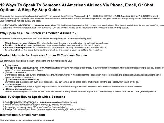 en/us/12-ways-to-speak-to-someone-at-american-airlines-via-phone-email-or-chat-options-a-step-by-step-guide screenshot