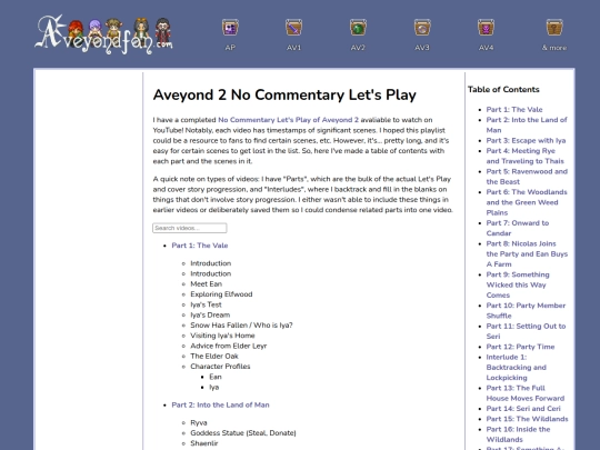 AV2/letsplay screenshot