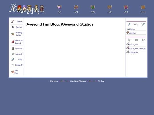 blog/tags/aveyondstudios screenshot