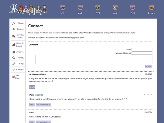 contact screenshot