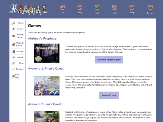 games screenshot