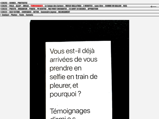 2024/tmoignages screenshot