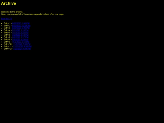 archive screenshot