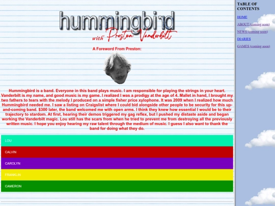diary screenshot