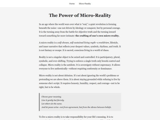 microreality screenshot