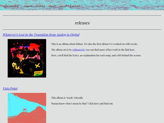 music/music-index screenshot