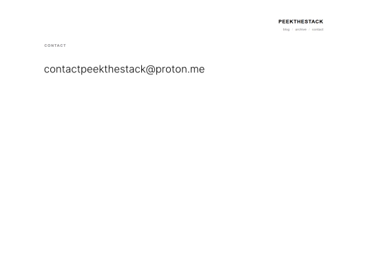 contact screenshot