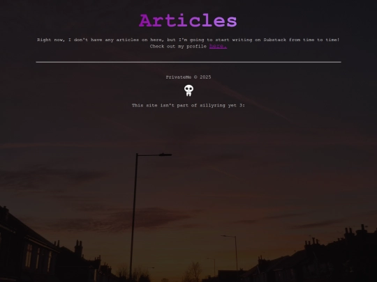 articles screenshot