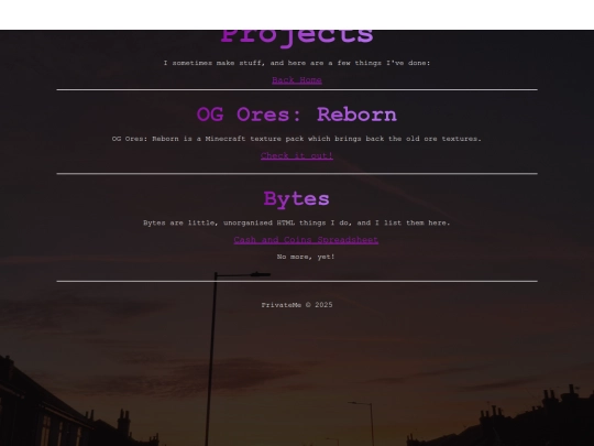 projects/bytes screenshot