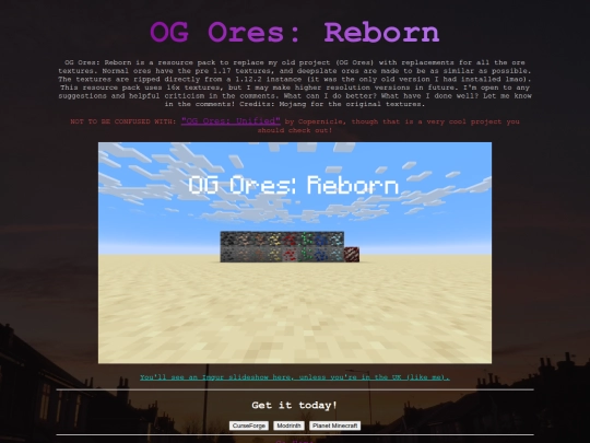 projects/ogoresreborn screenshot