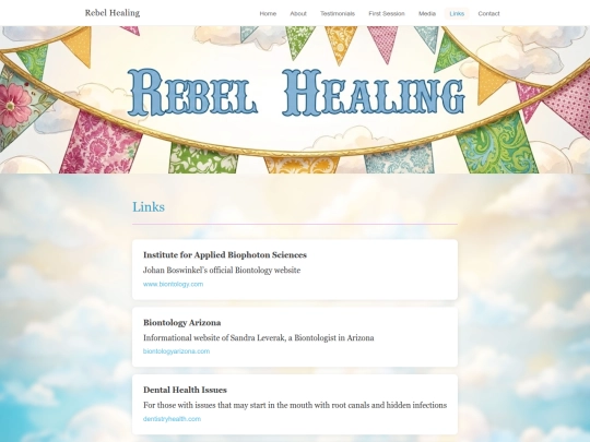 links screenshot