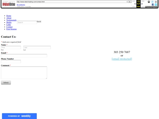 old-site/Contact screenshot