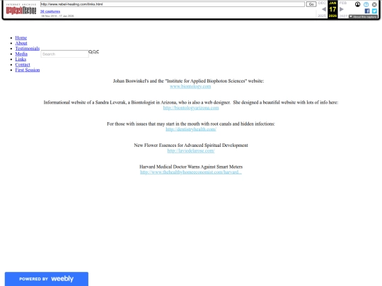 old-site/Links screenshot