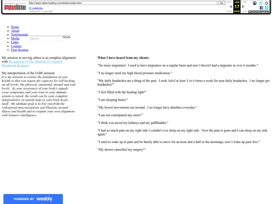 old-site/Testimonials screenshot