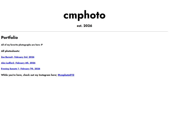 portfolio screenshot