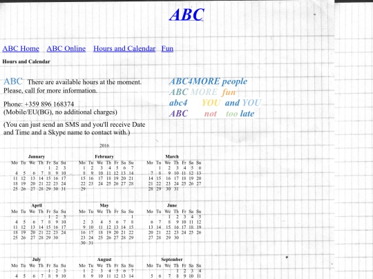 en/calendar screenshot