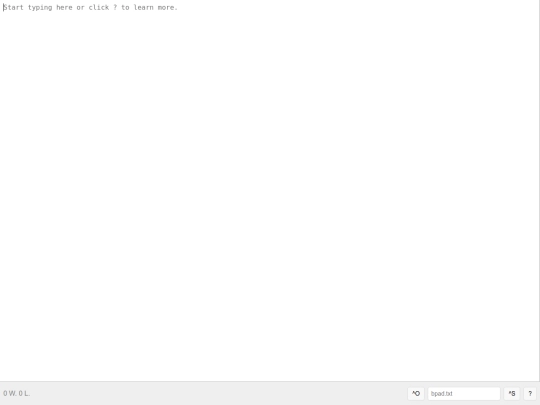 bpad screenshot