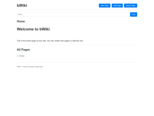 bwiki screenshot