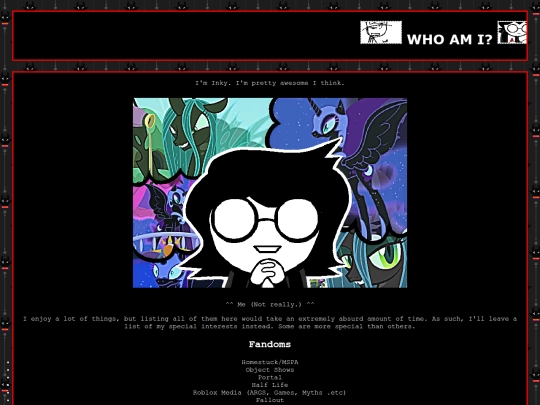 aboutme screenshot