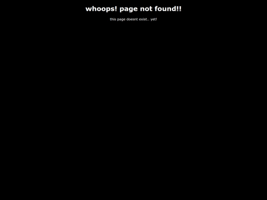 not_found screenshot
