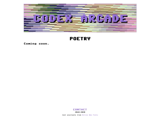 poetry screenshot