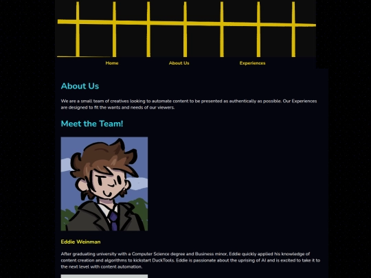aboutus screenshot