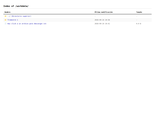 workdata screenshot