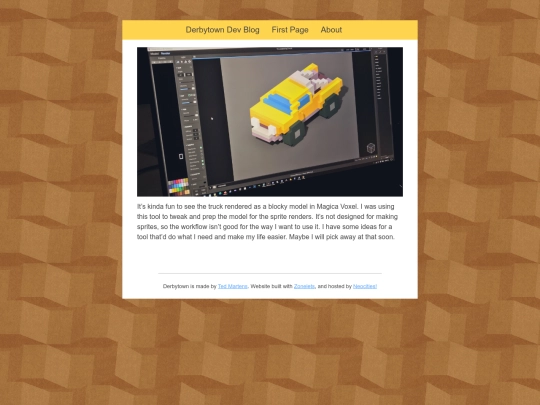 posts/2020-12-24-Blocky-Truck screenshot