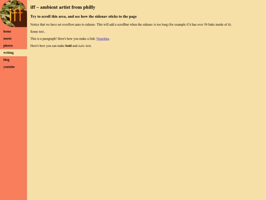 writing screenshot