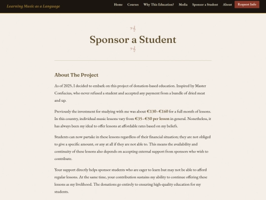 sponsor screenshot