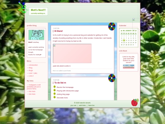 template/picnic screenshot