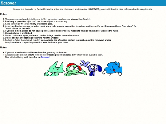 rules screenshot