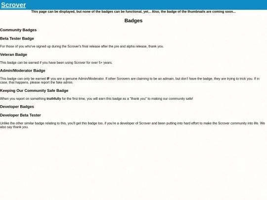 scroverbadges screenshot