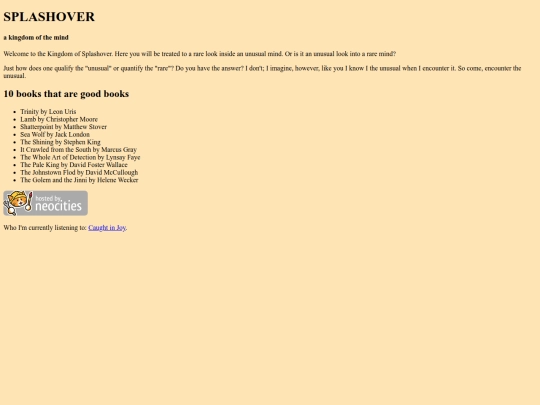 index screenshot