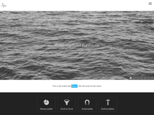 react/landingpage screenshot