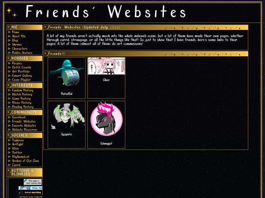 community/friends screenshot