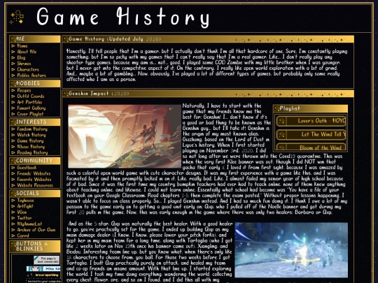 interests/game_history screenshot