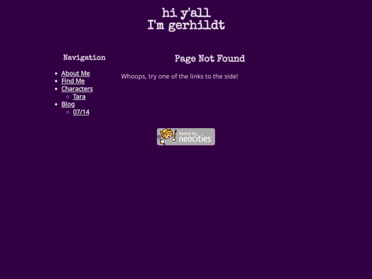 not_found screenshot