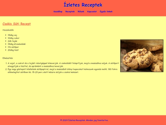 recept/csokissuti screenshot