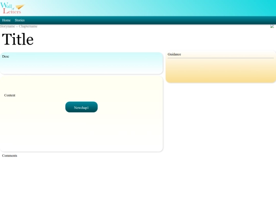 storytemplate screenshot